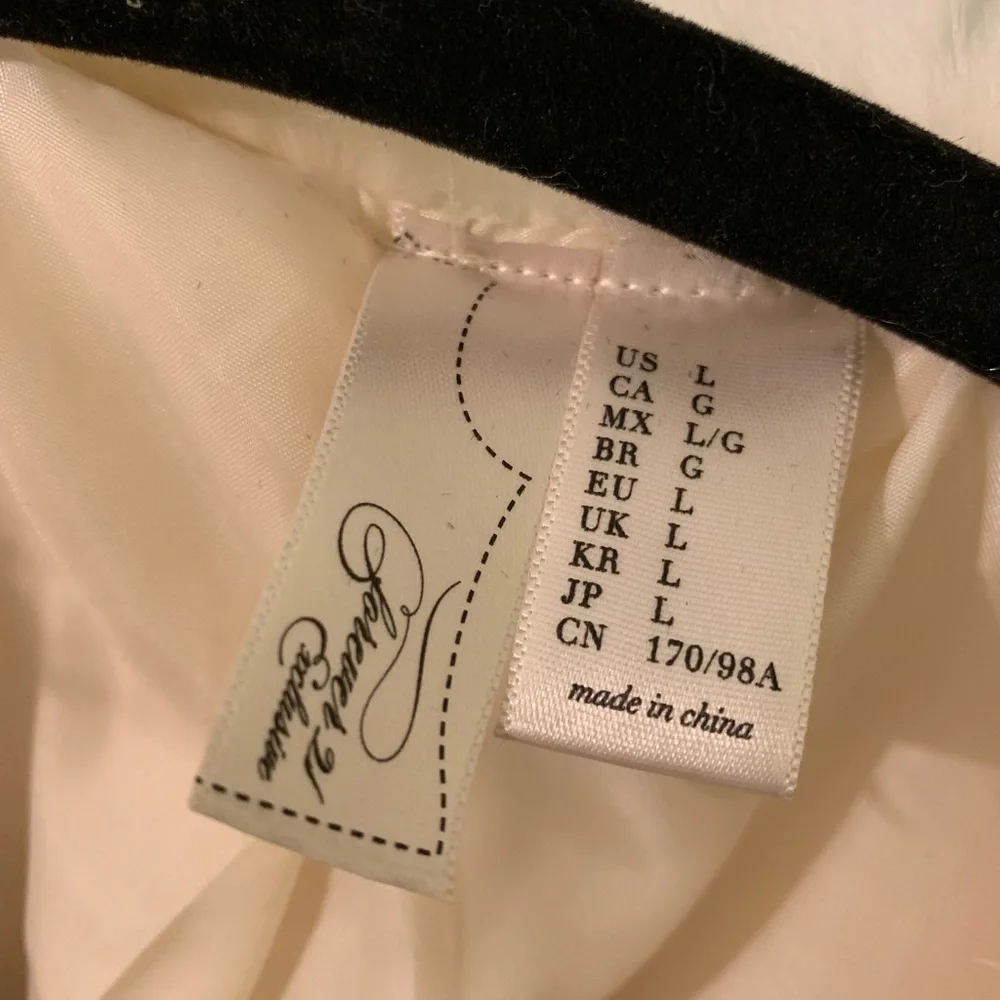 Cream Faux Fur Coat Jacket - Picture 2 of 2